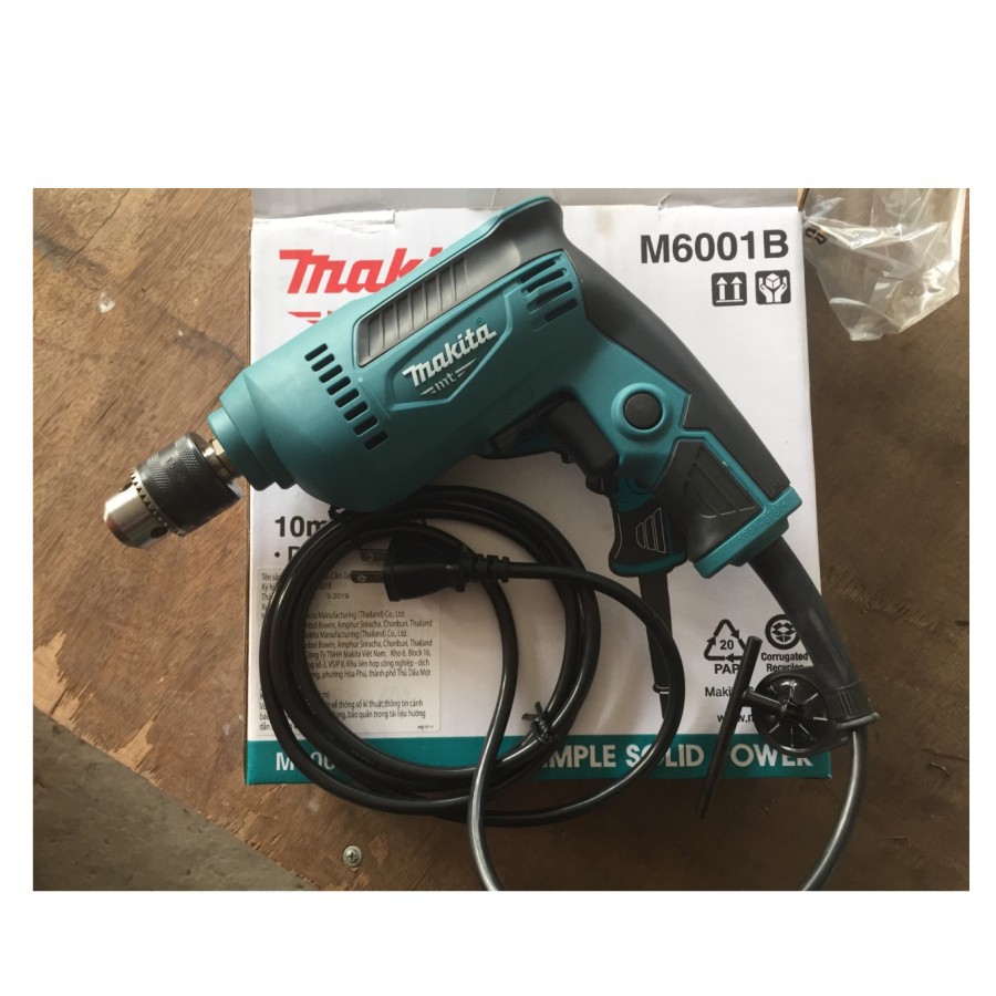Máy khoan Makita M6001B (CHÍNH HÃNG BH 6THANG]