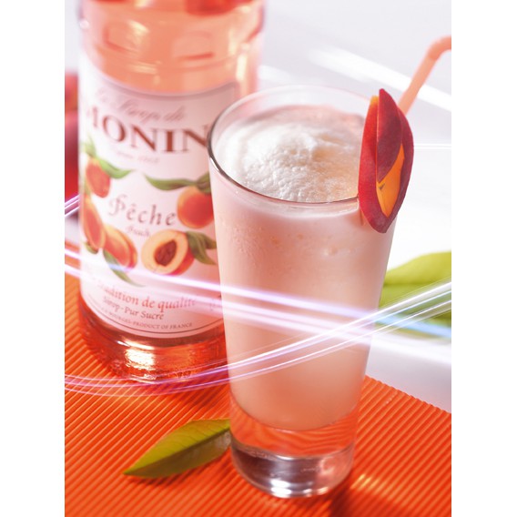 Siro Đào Monin (Peach syrup) - chai 700ml