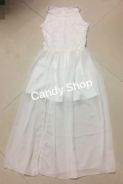 ĐẦM maxi voan xẻ tà quá Hot + ẢNH THẬT | BigBuy360 - bigbuy360.vn