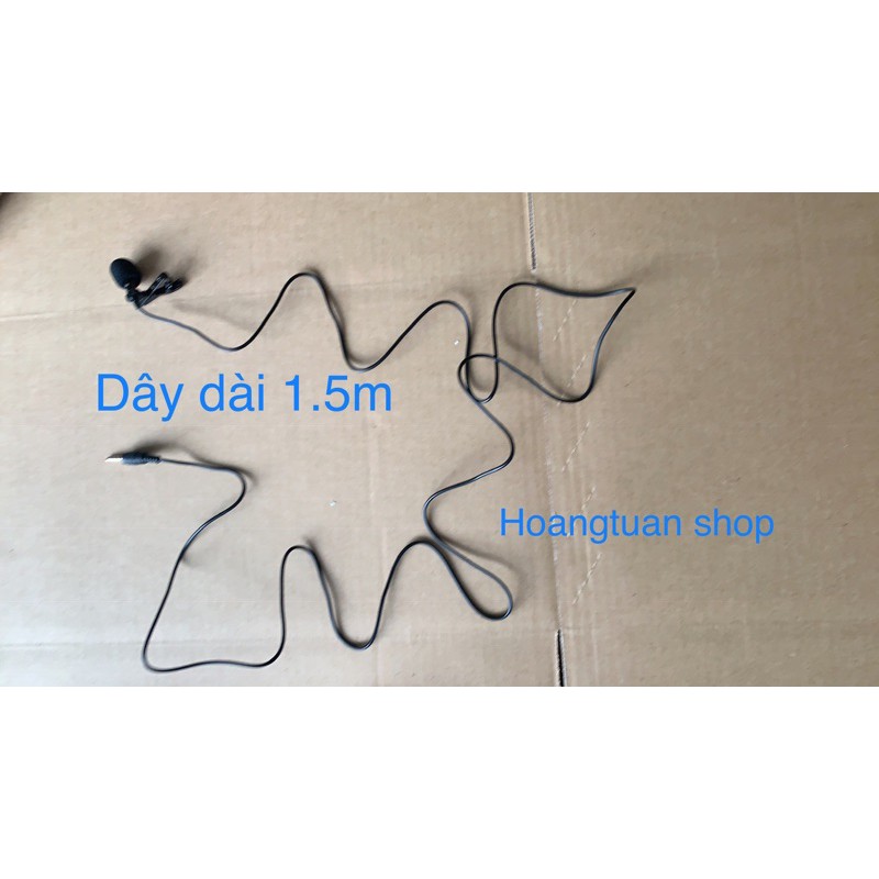 Micro dành cho điện thoại, máy tính bảng ..( chân cắm 3.5mm).