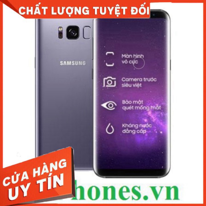 [ SIÊU GIẢM GIÁ  ] [ SIÊU GIẢM GIÁ  ] điện thoại Samsung Galaxy S8 ram 4G/64G mới Chính Hãng - Chơi PUBG/Free Fire mướt 