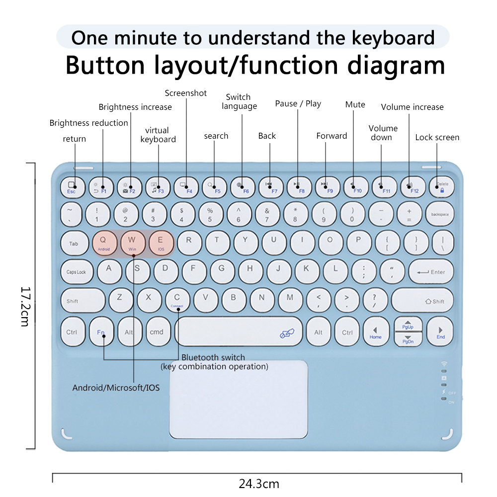 Bao Da Máy Tính Bảng Kèm Bàn Phím Bluetooth Nam Châm Cho Samsung Tab S9plus SM-X810 2023 S7FE 12.4inch 2021 S8Plus S8Ultra Giá Đỡ
