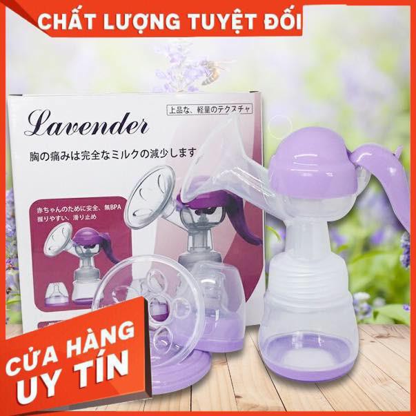 Máy hút sữa bằng tay Lavender Nhật Bản