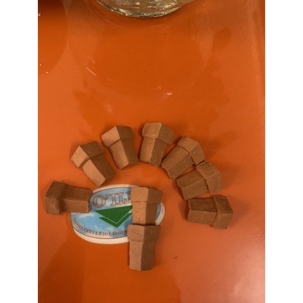 Ngói bò mini, ngói úp nóc mini  xây tiểu cảnh, mô hình, trang trí sân vườn