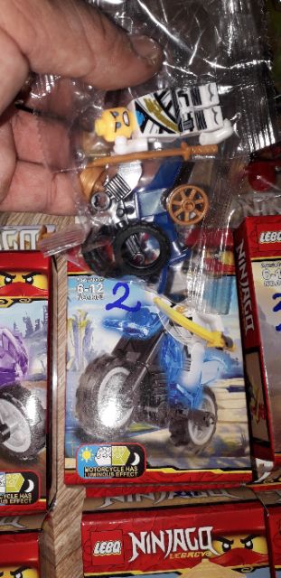 Lắp ráp LegoNinjago xe mô tô 1973 rất đẹp