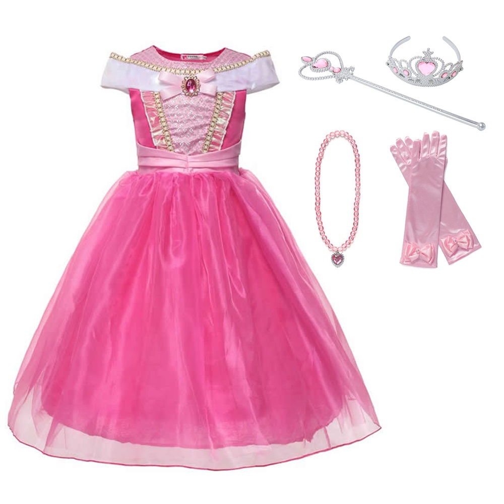 Đầm Hóa Trang Công Chúa Ngủ Trong Rừng TSBBQ99 Cho Bé Gái