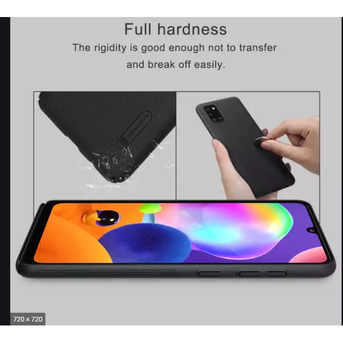 ỐP LƯNG SAMSUNG GALAXY A31 NILLKIN NHỰA CỨNG CHÍNH HÃNG
