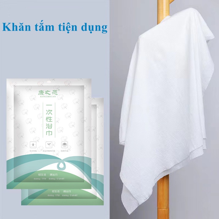 Bộ khăn tăm du lịch sử dụng 1 lần tiện dụng