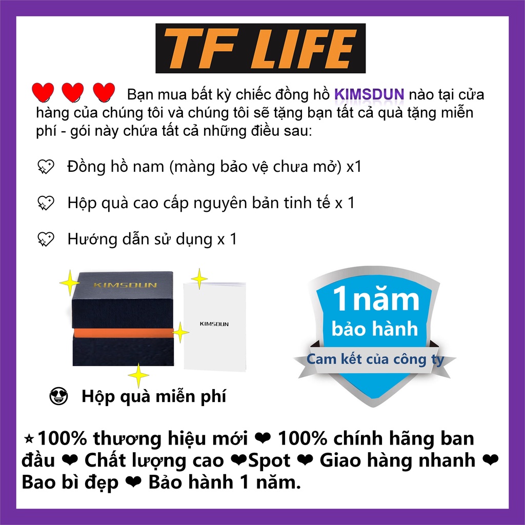 Đồng Hồ Đeo Tay KIMSDUN 2015 Trong Suốt Thời Trang Lịch Lãm Cho Nam
