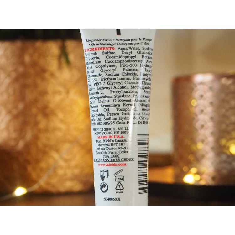 KIEHL'S Sữa rửa mặt dịu nhẹ Kiehls KIEHL ULTRA FACIAL CLEANSER