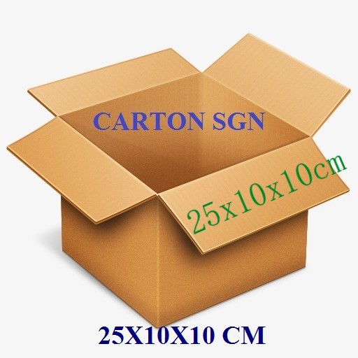 XK - 1 Thùng Hộp Carton 25x10x10 Cm
