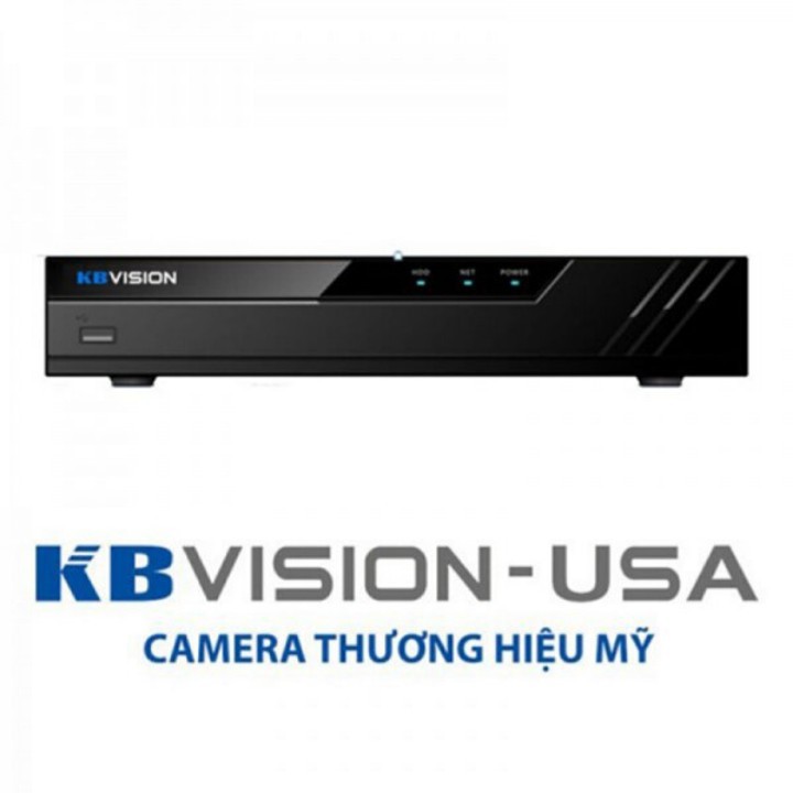 Bộ camera Kbvision 4.0Mp hình ảnh chuẩn 2K Tích hợp mic thu âm + ổ cứng 500Gb - đầy đủ phụ kiện lắp đặt Tặng 80m dây