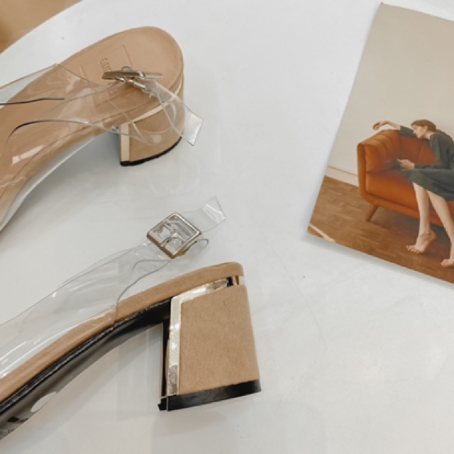 Giày slingback quai trong Lucie - shoes By Jane