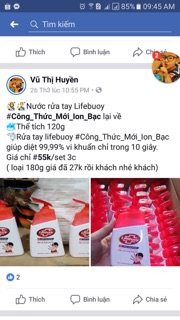 Khăn tắm, nước rửa tay,...