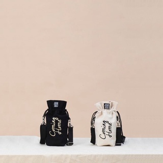 Bóp đựng bút viết, đồ trang điểm vải canvas Coming Home Breadstick Pouch JAMLOS (có dây đeo chéo)