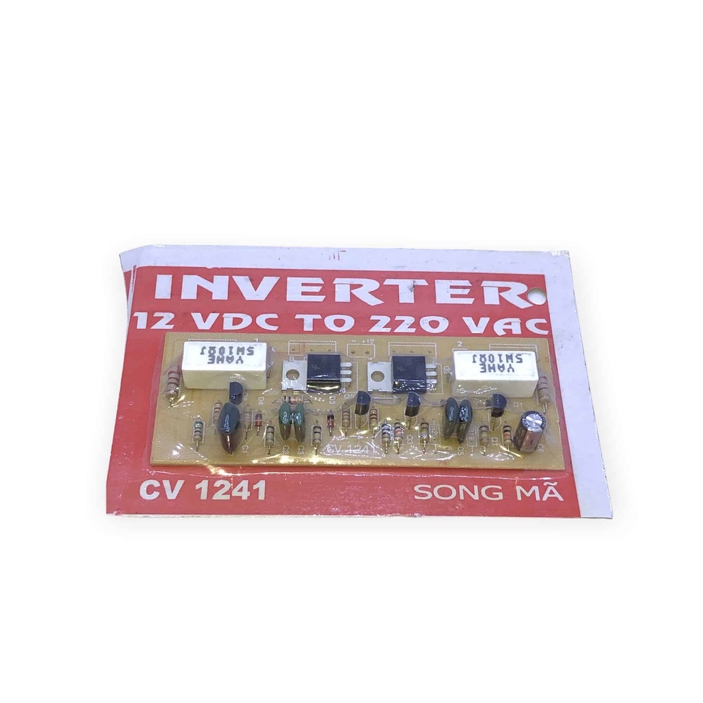 Mạch Tăng Áp Inverter 12VDC TO 220VAC CV121-CV122 ( Xanh )