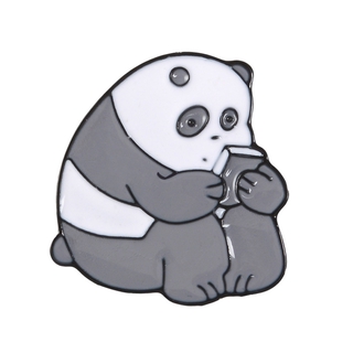 Huy Hiệu Cài Áo Hình We Bare Bears