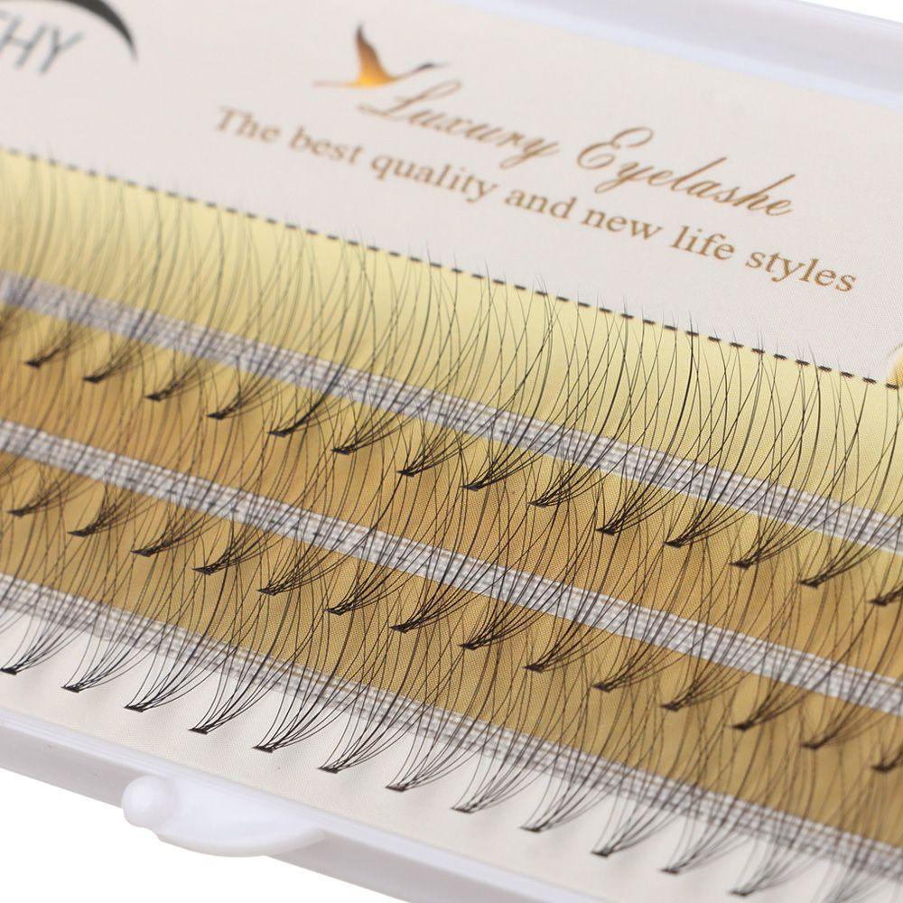 Set 60 Cụm Lông Mi Giả Cong Dày Tự Nhiên 0.07