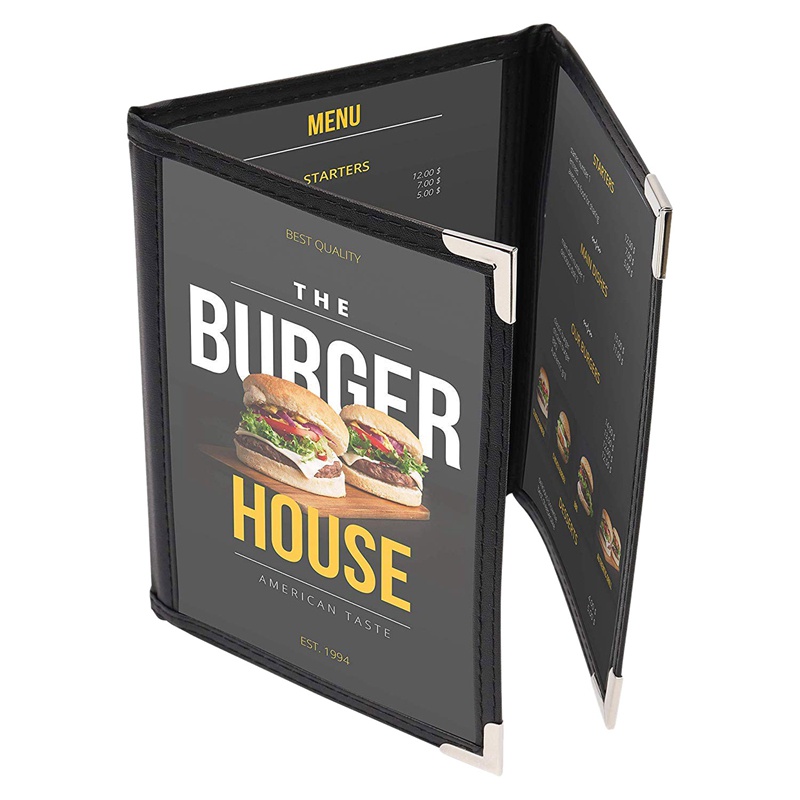 Set 2 Tấm Menu Trong Suốt Kích Thước A4 Dùng Cho Quán Cà Phê 3 Trang 6 Xem