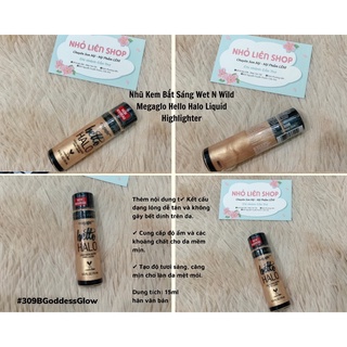 Nhũ Kem Bắt Sáng Wet N Wild Megaglo Hello Halo Liquid Highlighter Mỹ