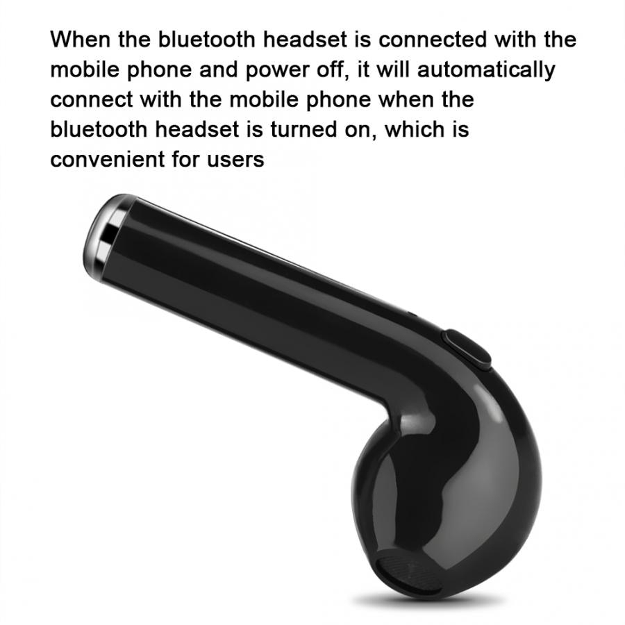 Tai nghe mini bluetooth không dây âm thanh stereo kèm mic cho điện thoại