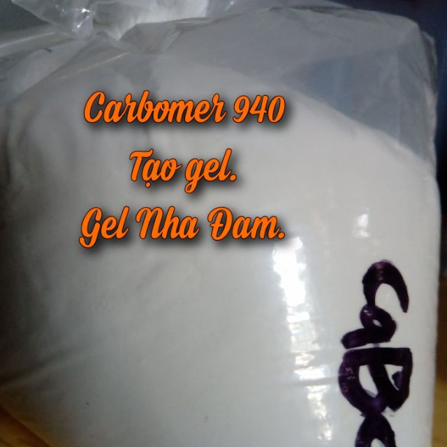 Tạo gel Carbomer 940. 100gam.