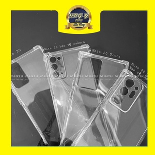 Ốp Samsung Note 20 / Note 20 Ultra trong suốt chống sốc bảo vệ camera