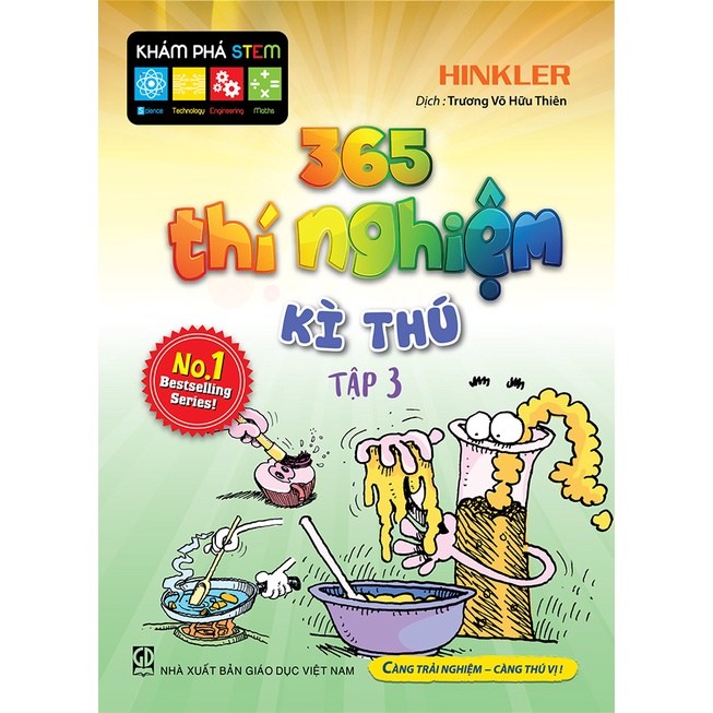 Sách Combo 365 Thí Nghiệm Kì Thú (5 Tập) First News - FIN