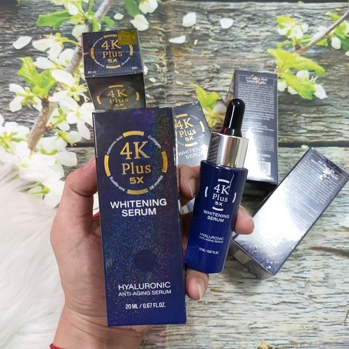 Serum chống Lão hóa, Trắng da, Ngừa mụn Serum 4k Plus 5x Thái Lan