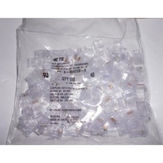 Túi Hạt Đầu Bấm Mạng J45 (Túi = 100 Hạt)