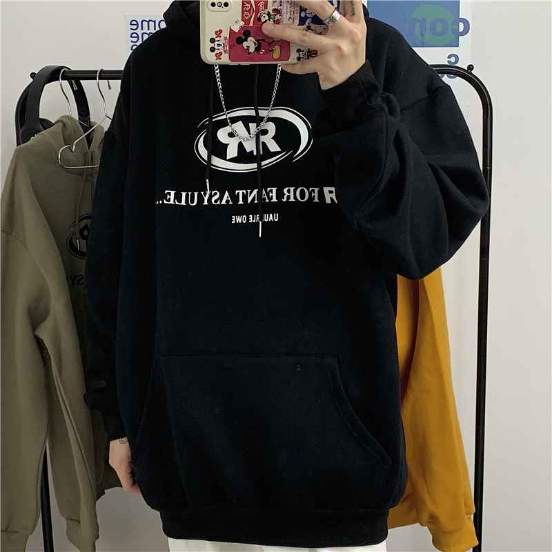 Áo hoodie tay dài thời trang trẻ trung cá tính 224803 Áo khoác hoodie dày in chữ thiết kế đơn giản cá tính | BigBuy360 - bigbuy360.vn