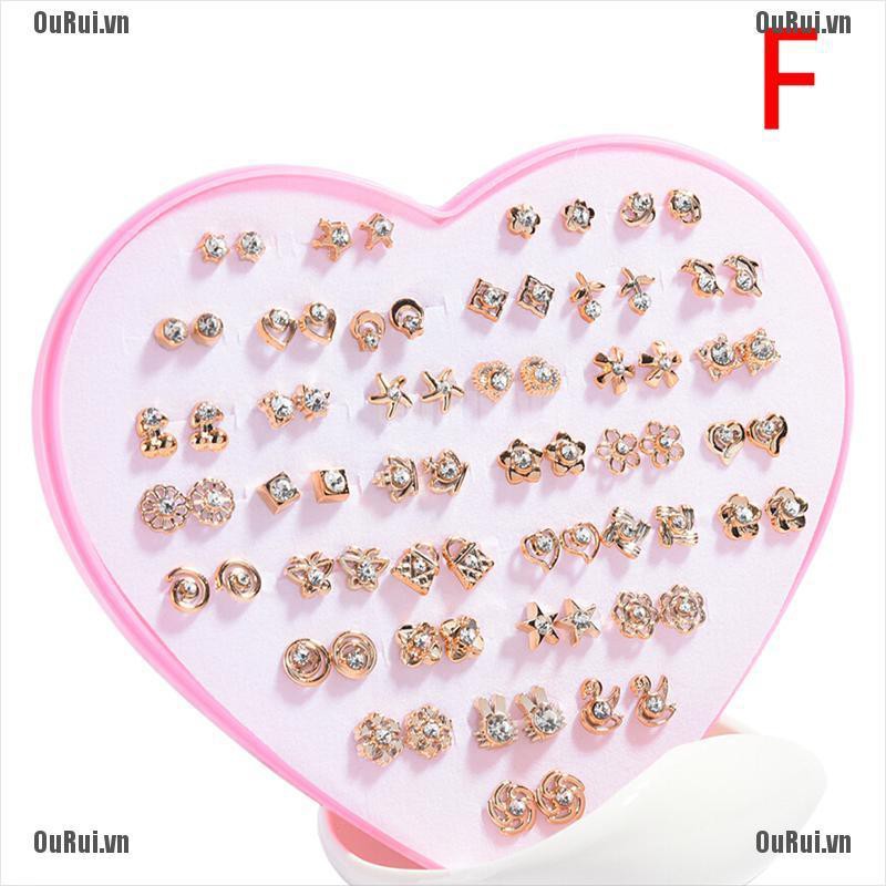 Set 36 Khuyên Tai Thời Trang Cá Tính Cho Nữ