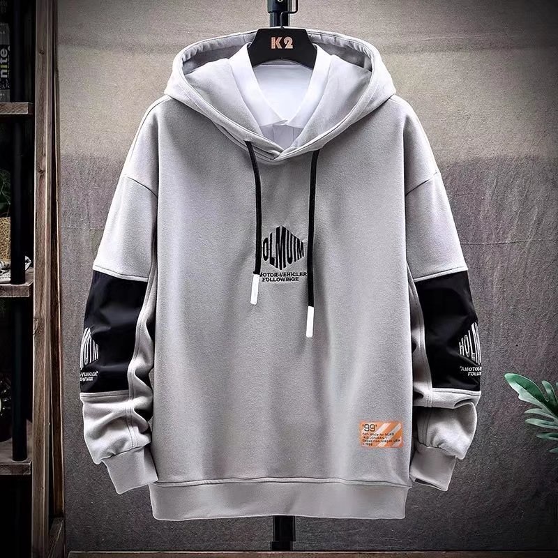 Áo hoodie dáng rộng phong cách Hàn Quốc có size M-3XL