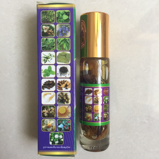 Dầu lăn 19 loại thảo dược Thái Lan
