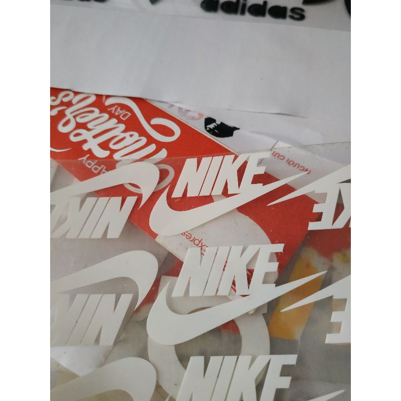 Combo 10 hình ủi nhiệt logo nike ngang 5cm