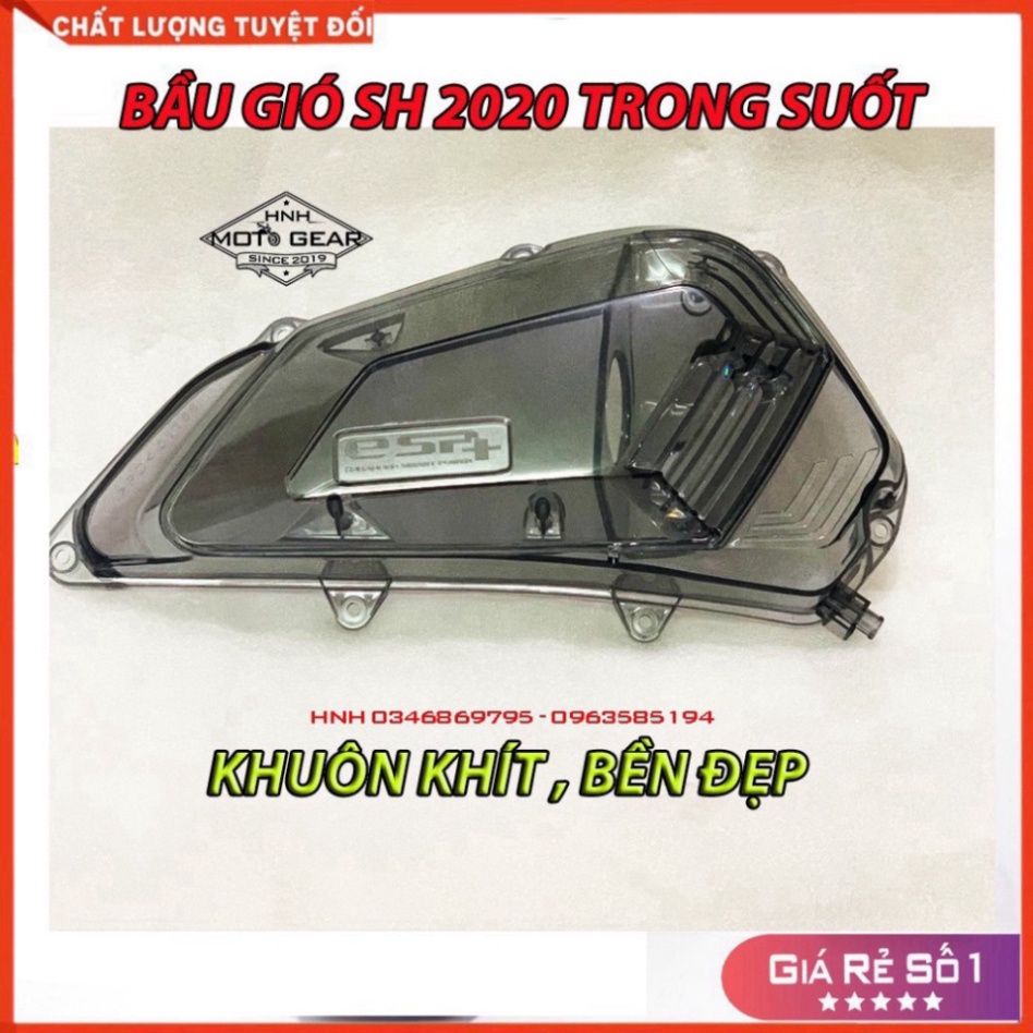 Pô E ( Bầu Gió ) SH 2020 Trong Suốt Zhipat Chính Hãng