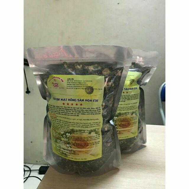 Set 2 kg trà sơn mật hồng sâm