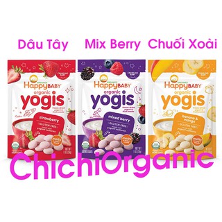 Sữa Chua Khô Ăn Dặm Hữu Cơ Cho Bé Happy Baby 28g