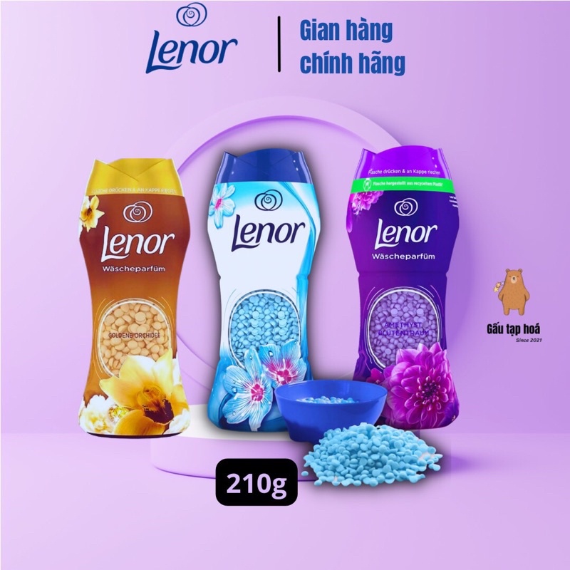 Viên xả quần áo Hương nước Hoa Lenor 210Gr nhập khẩu Đức
