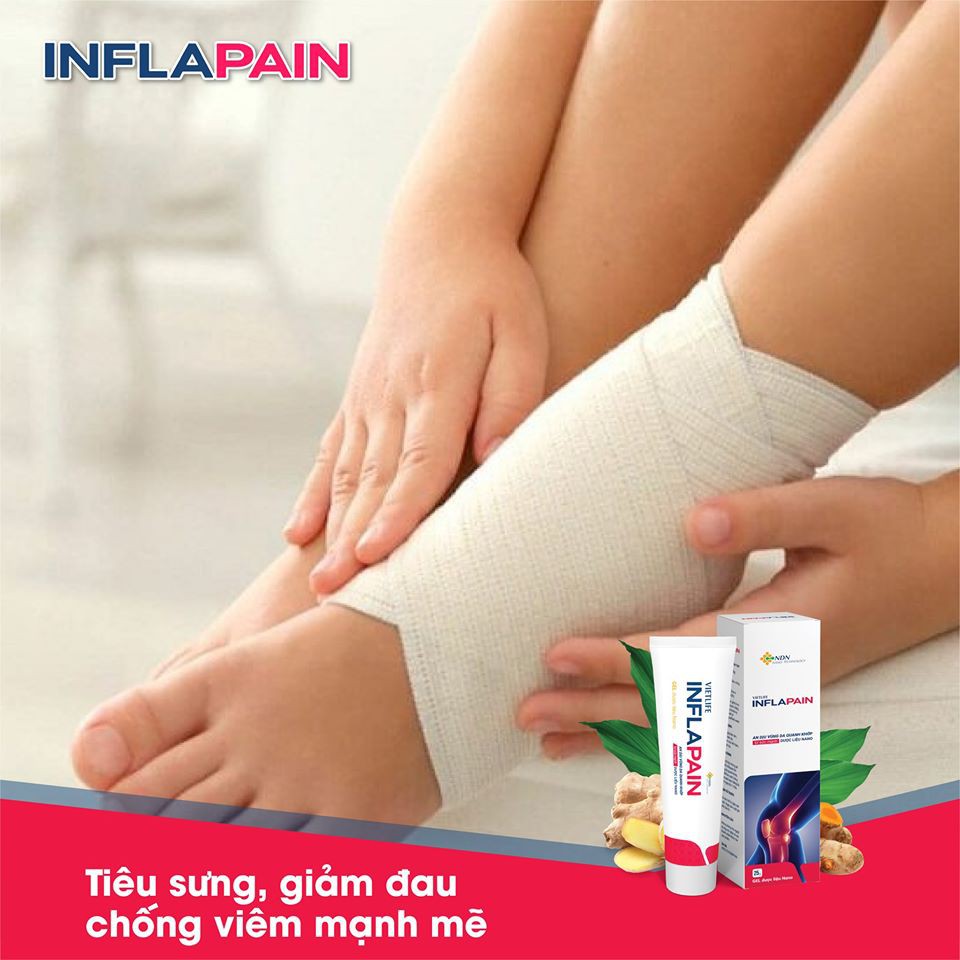 [Mã BMLT35 giảm đến 35K đơn 99K] [CHÍNH HÃNG] Vietlife Inflapain 25g - GEL bôi hỗ trợ đẩy lùi đau nhức xương khớp