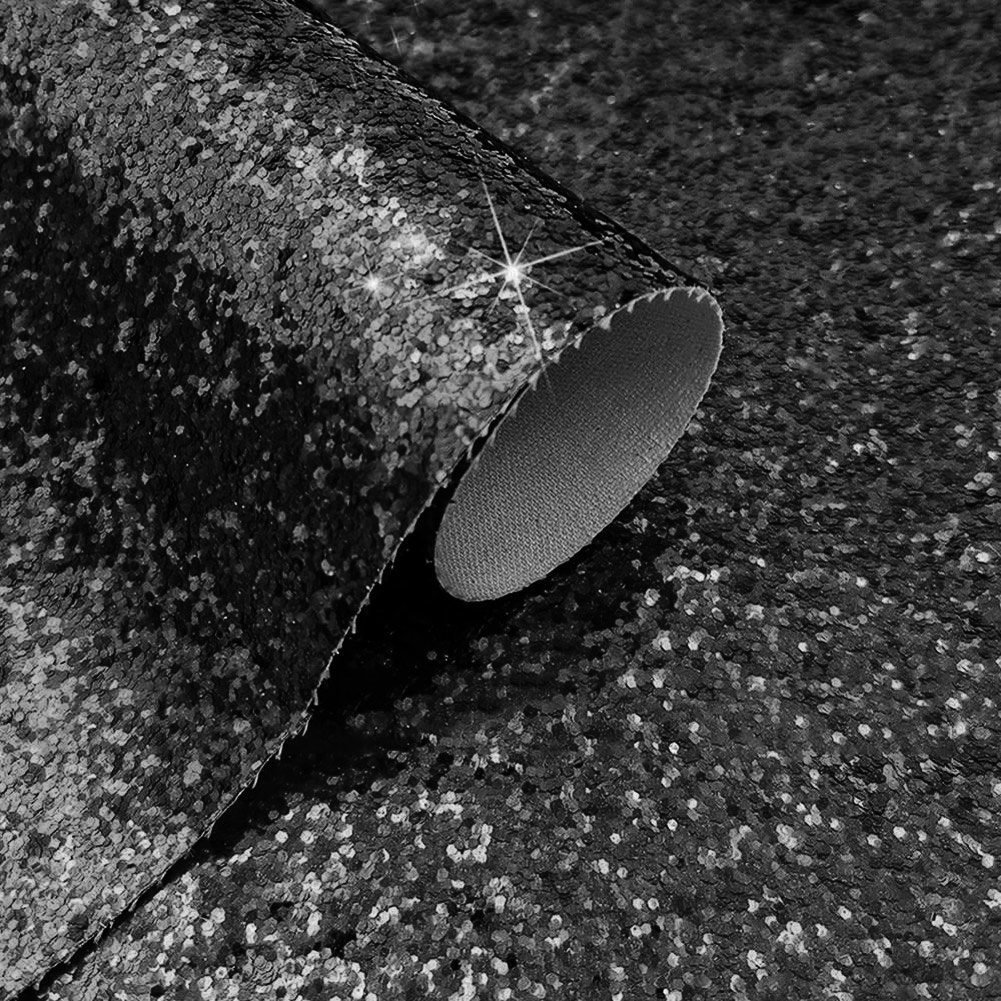 Tấm Vải Da PU Dày Dặn Lấp Lánh Dùng Làm Đồ Thủ Công DIY