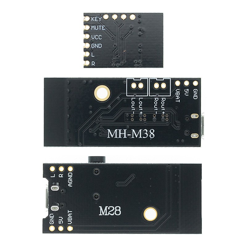 Bảng Mạch Thu Tín Hiệu Âm Thanh Bluetooth Không Dây Mh-MX8 BLT 4.2 mp3