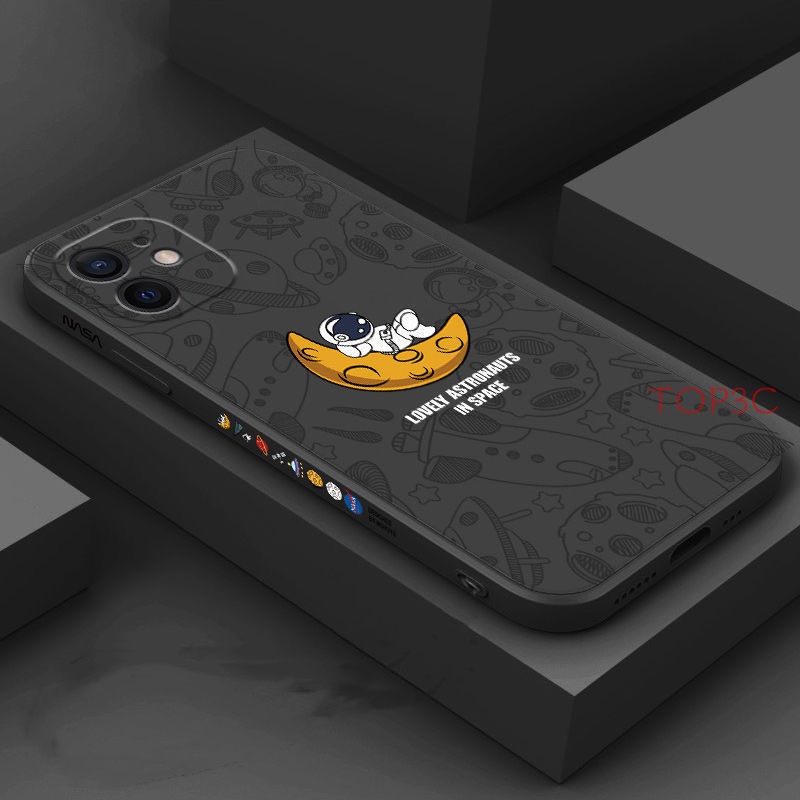 Ốp điện thoại iphone 11 ốp điện thoại iphone 12 Ốp Điện Thoại In Logo nasa Cho iPhone 11 12 13 11 pro max 13 7 plus 8 plus XR XS max 12 13 pro max TKR