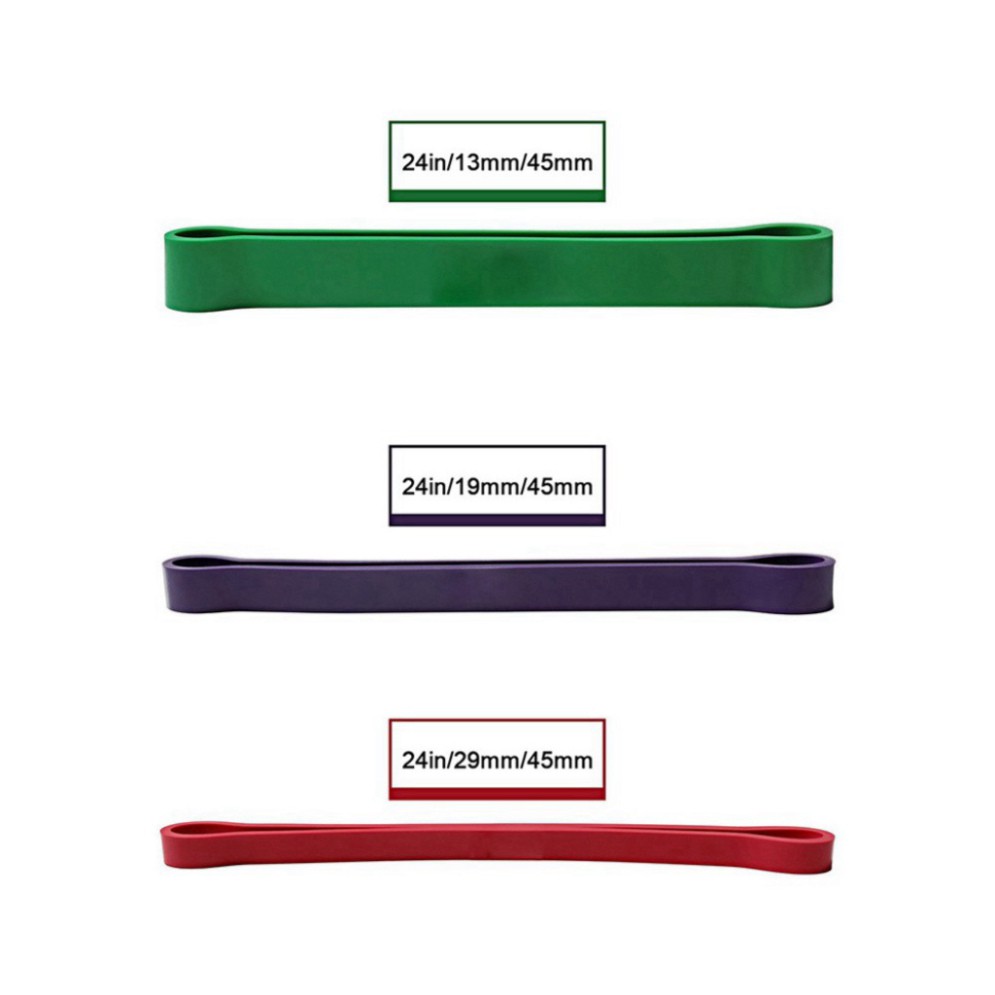 Dây kháng lực tập mông chân miniband 360, Dây thun đàn hồi tập gym co giãn mini band đa năng