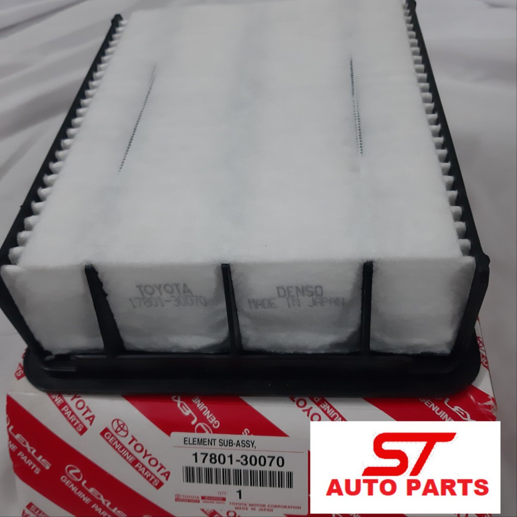 Lọc gió Động cơ Toyota Hiace 2014 ~ nay Vuông máy xăng / Mã: 17801-30070