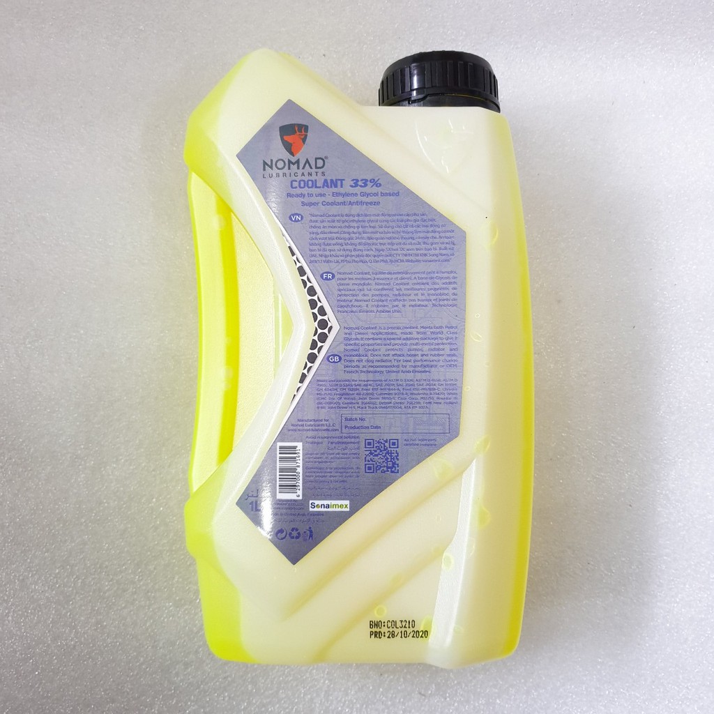 Nước Mát Nomad Antifreezee 33% cao cấp nhập khẩu Thái Lan