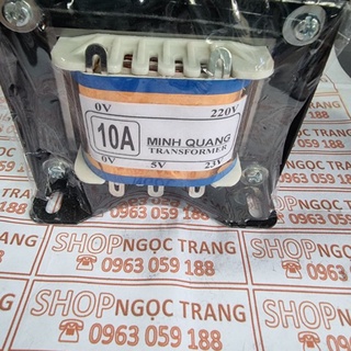 Biến áp 10a - 15v -24v đối xứng