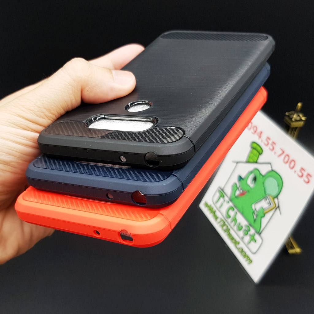 [Ảnh Thật] Ốp Lưng LG G6 Dẻo Carbon Phay Xước Chống Sốc