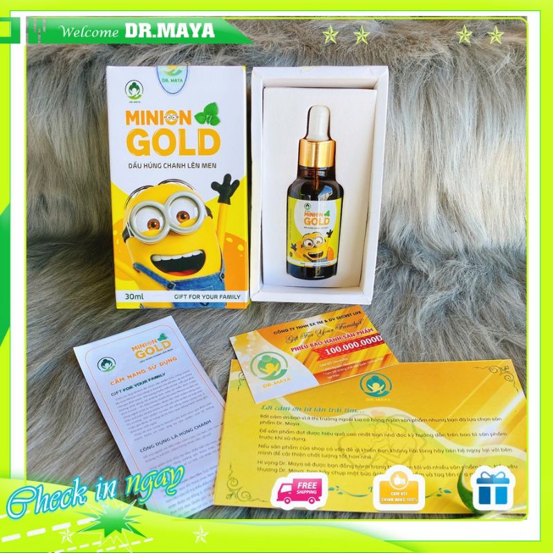 Dầu Húng Chanh Gold Lên Men - Mẫu mới nhất, chính hãng