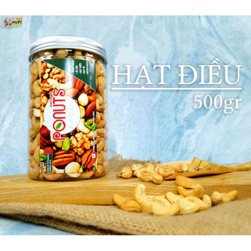 HẠT PO NUTS HẠT ĐIỀU SẤY KHÔNG VỎ (LOẠI I) 500gr và 250gr